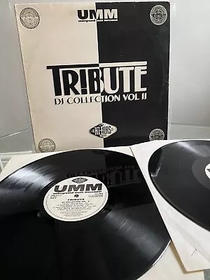 TRIBUTE DJ COLLECTION VOL 2 VINYL Deep House Garage RECORD UMM ITALY 1993 UMM076 • £12