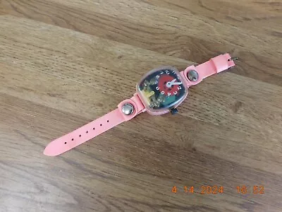 Vintage Merry Toys-Leisure Dynamics Seesaw Children's Watch Pink Band • $9.95