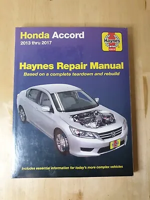 Honda Accord (13 - 17) By Haynes (Paperback 2017) • £12.99