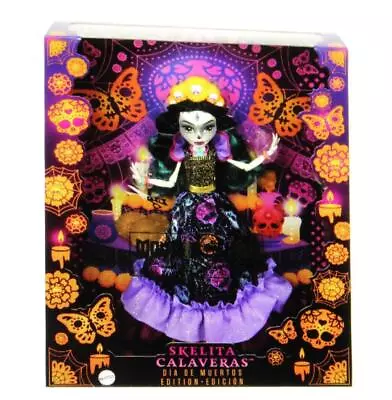 2023 Mattel HNF96 Monster High Howliday Día De Muertos Skelita Calaveras Doll • $37.25