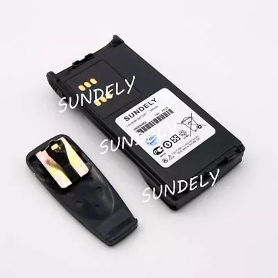 NiMh Battery For MOTOROLA GP328 GP360 GP380 GP640 GP680 1800mAh HNN9008 HNN9009 • $22.17