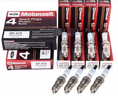 Genuine 8PCS Motorcraft Platinum Spark Plugs For 97-03 FORD F-150 V8 4.6L / 5.4L • $29.99