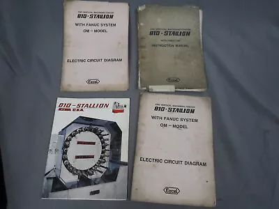 Kiwa 810 Stallion CNC Mill Operators Instructions Manual Electrical Circuit LOT • $40