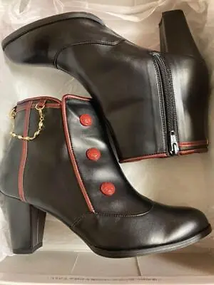 Super Groupies X D.Gray-man Black Cult Cosplay Bootie Boots Shoes 23cmF24894 • $258.10