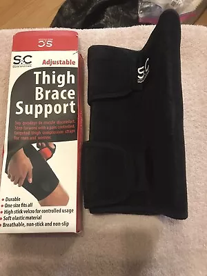 Stone And Clark Adjustable Thigh Brace Support One Size Fits All • $13.99