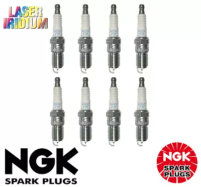 8 X NGK LASER IRIDIUM SPARK PLUGS - For Ford Explorer UX 4.6L V8 (2ZA) • $307.70