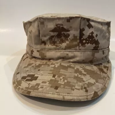 USMC Cover Garrison MARPAT Official Desert Camo US Marine Corps Cover Small • $10