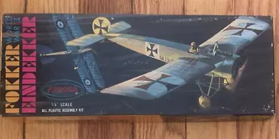 AURORA Kit #134 FOKKER EINDEKKER!!   '63 Vintage!!  Complete!! • $30.95