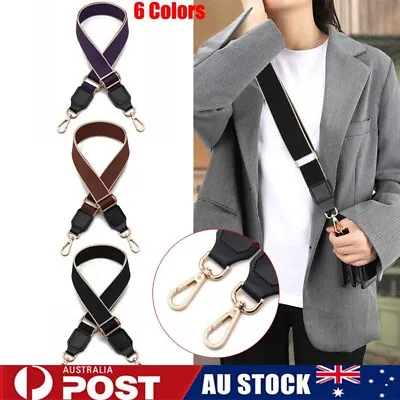 Wide Shoulder Bag Belt Strap Crossbody Adjustable Replacement Handbag Handle AU • $8.99
