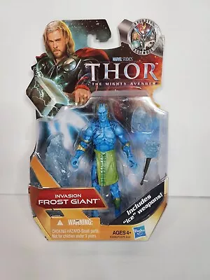 Marvel Hasbro THOR The Mighty Avenger 2010 INVASION FROST GIANT 3.75” Figure  • $9.95