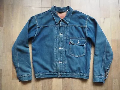 Levis Vintage Clothing 1936 Type I Blanket Lined Selvedge Denim Jacket LVC • £139.99