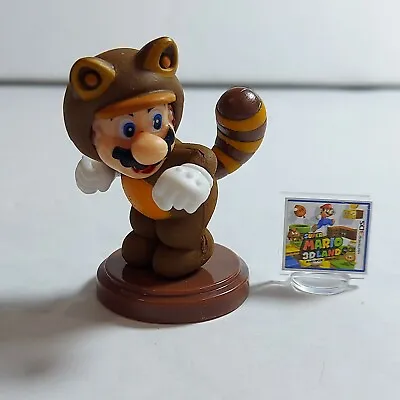 Super Mario 3D Land 2  Raccoon Tanooki Mario Choco Egg Figure Gashapon Furuta • $10