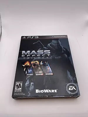 Mass Effect Trilogy (Sony PlayStation 3 2012) Complete. Tested. • $17.99