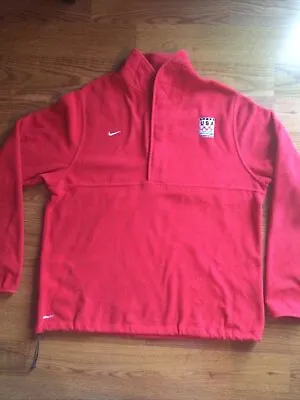 Nike Team USA Fleece Jacket Womens Size XL Olympics Vancouver 2010 • $25