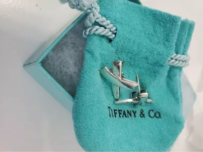 TIFFANY&Co Starfish Earrings Silver 925 Engraved Pre-owned • $199.90