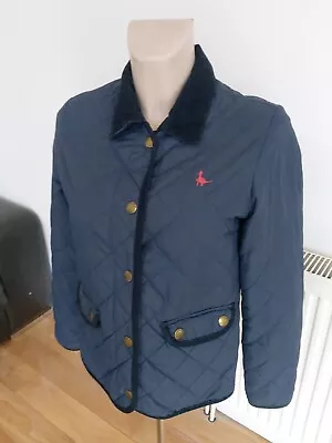 Ladies Jack Wills Blue Country  Jacket Size 10 Good Condition  • £7.49