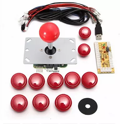 $40.67 • Buy Kit Joystick & Boutons Encodeurs ARCADE DIY Jeux Video Interface USB Pas Cher X