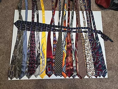 J. Garcia Jerry Garcia Grateful Dead Necktie Tie Lot Of 23 • $51