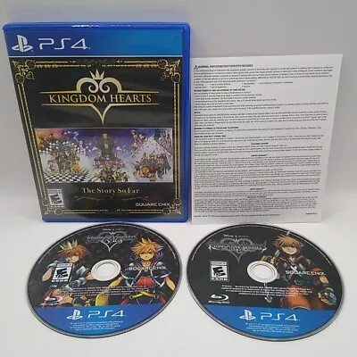 Kingdom Hearts The Story So Far (PlayStation 4 2018) PS4 Complete TESTED 2-Disc • $24.99