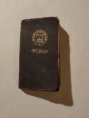 Original Vintage 1942 Westinghouse Calendar Diary Includes Technical Specs • $2.95