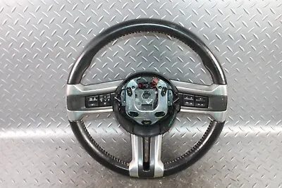 10-14 Mustang Black Leather Driver Column Steering Wheel OEM Factory FreeShip OE • $212.99