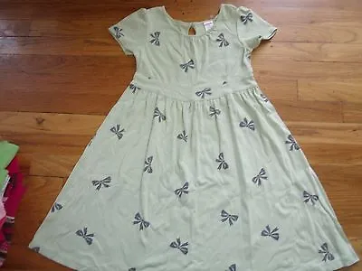 Gymboree Size 9 Years Dress Church Mint Classroom Kitty Bts School Euc Bows   • $15.99