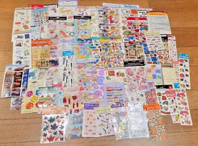 2 LB Stickers School Birthday Baby Child Holiday Vacation Summer Flowers LOT E • $29.99