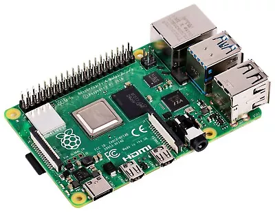 Raspberry Pi 4 Model B 4GB RAM Quad Core 64 Bit WiFi Bluetooth • $52.52