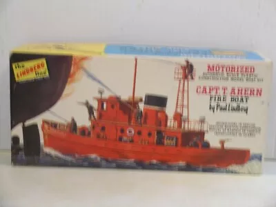 Lindberg Plastic Model Kit Of Capt. T. Ahern Fire Boat • $24.99