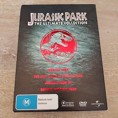 Jurassic Park DVD Box Set - The Ultimate Collection Movies 1-3 + Special Feature • $12