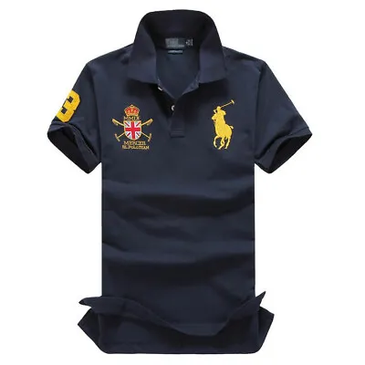 Polo Ralph Lauren Men's Classic Custom Fit Polo Shirt UK**-- • £25.99