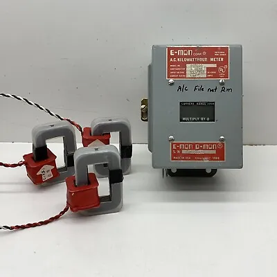 E-Mon 208100 AC Kilowatthour Meter 100A 115/208V 4-Wire • $229.99