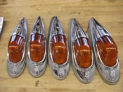 5 Vintage Griffin 110 Cab Clearance Marker Lights • $375