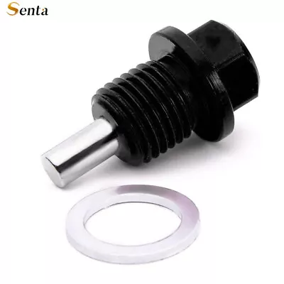 Anodized Engine Magnetic Oil Pan Drain Plug Bolt Kit Washer M14 X 1.5MM Screw • $6.22