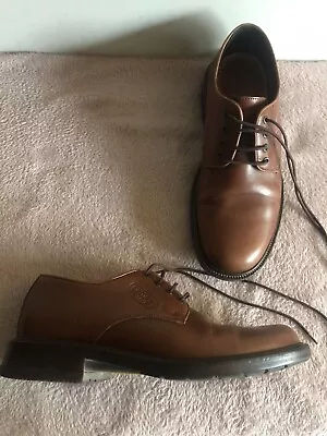 Camel Active Tan Leather Lace Up Casual Shoes Size 7F Hardly Worn VGC • £20