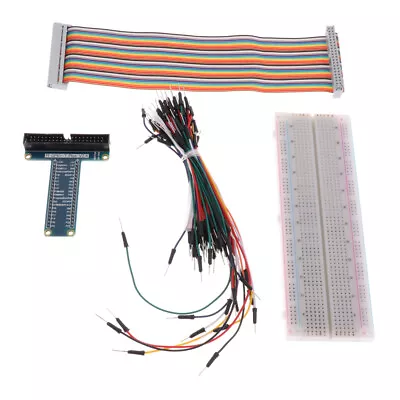 For Raspberry Pi 3B Kit Expansion Board + GPIO Cable + Breadboard + Jump Cable • $16.99