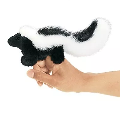 Folkmanis Mini Skunk Finger Puppet • $12.99