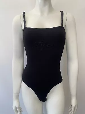 Aje | Emma | Embroided Logo Bodysuit | Size Extra Small Xs | Womens • $69.99