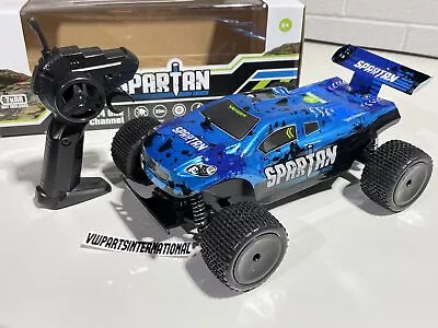 Monster Rush Truck Car RC Spartan 1:18 Remote Controlled Kids Childs Dads Gift • £31.49