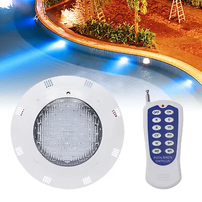 LED Swimming Pool Light Underwater RGB Pool Light Color Change Lamp + Remote • $39