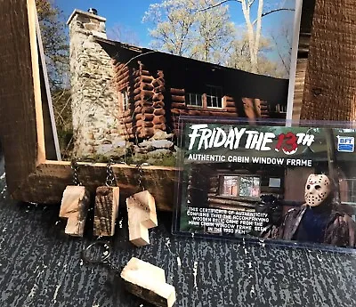 Friday The 13th Main Cabin Window Relic Jason Vorhees Horror Movie Prop • $17.95