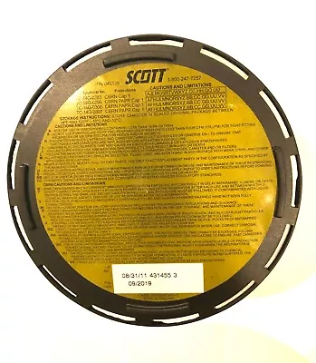 Scott 40mm Nato Respirator Gas Mask Filter CBRN Cap-1 Canister 045135 • $19.99