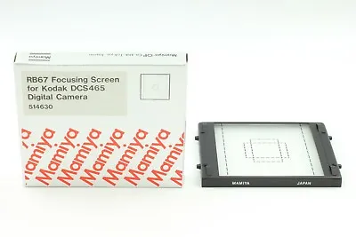 [NEW] Mamiya RB67 Focusing Screen For Kodak DCS465 Digital Camera From Japan • $99.99