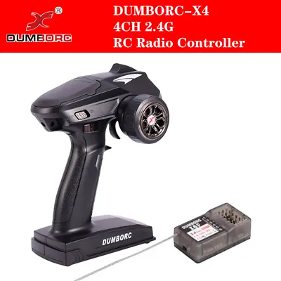 X4 4CH Controller 2.4G RC Radio Transmitter And X6F Receiver For RC Car Boats • $36.79