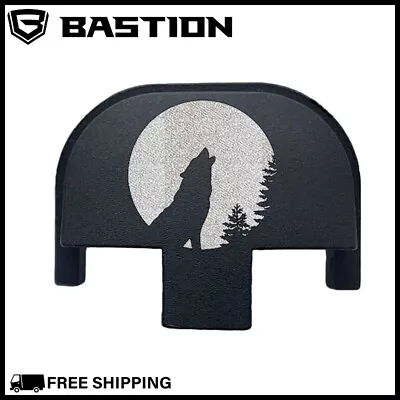 REAR SLIDE BACK PLATE COVER FOR SMITH WESSON SW SD9 SD40 VE 9/40 Howling Wolf • $18.71