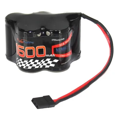 Powerhobby 6V 1600mAh NiMH Hump Battery Pack With Hitec Connector • £14.82