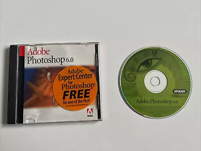 Adobe Photoshop 6.0 Upgrade (Mac 2000) With Key! • $12.29