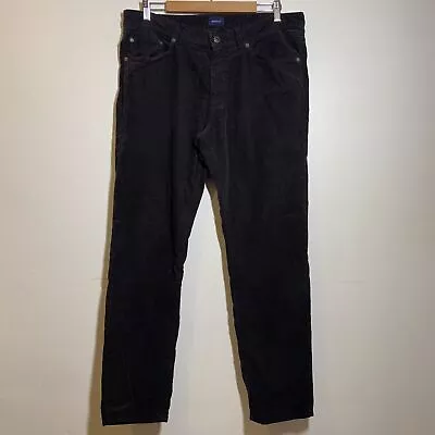 Gant American Cotton Jeans Size 36W 32L Slim Fit Black - SEE PHOTOS • £26.21