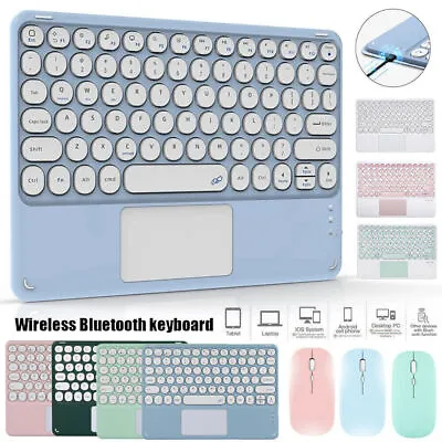Touchpad Keyboard Mouse For IPad 5 6 7 8 9 10th Gen Air 3 4 5 Pro 11 12.9 Tablet • £16.99