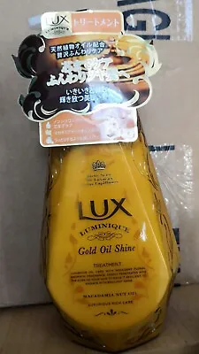 £6.99 • Buy New Sealed Lux Luminique Gold Oil Shine Treatment  With Macadamia Nut Oil 450g